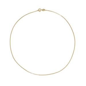 Snake Chain Choker 14k Yellow Gold